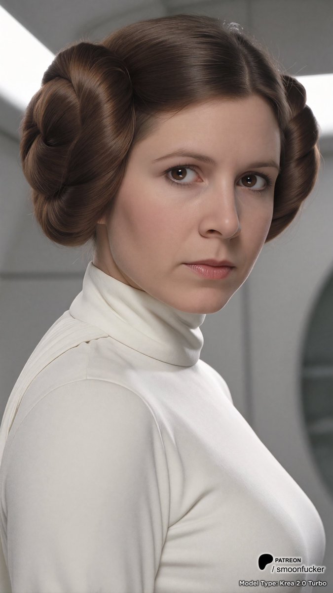 smoonhacker's tweet photo. https://t.co/4l4eubOfkt 
Leia Organa ( Star Wars Episode IV ) - Carrie Fisher [ Krea 2.0 ]
#AIart️️️️️️️️️️️️️️️️️️️️️️️️️️️️️️️️️️️️️️️️️️️️️️️️️️️ #AIModel #StarWars #Leia #Movie #Krea2 #Krea https://t.co/jfKBoaViO3