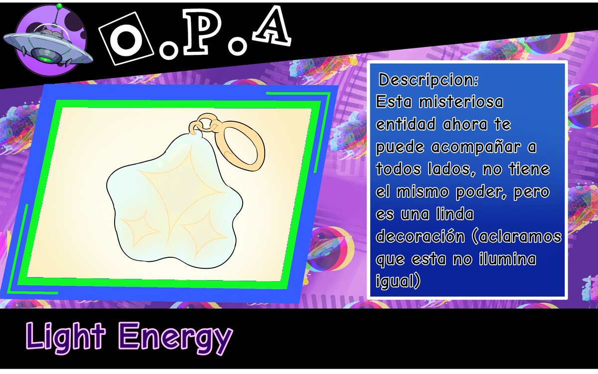 BoxySuperRayo's tweet photo. Hice la Light Energy porque no tengo nada que dibujar ayuda (un dia hago mas) 
#OlvidadosPorAndromeda #OPA #TripleInfinity https://t.co/hoEdekYupx