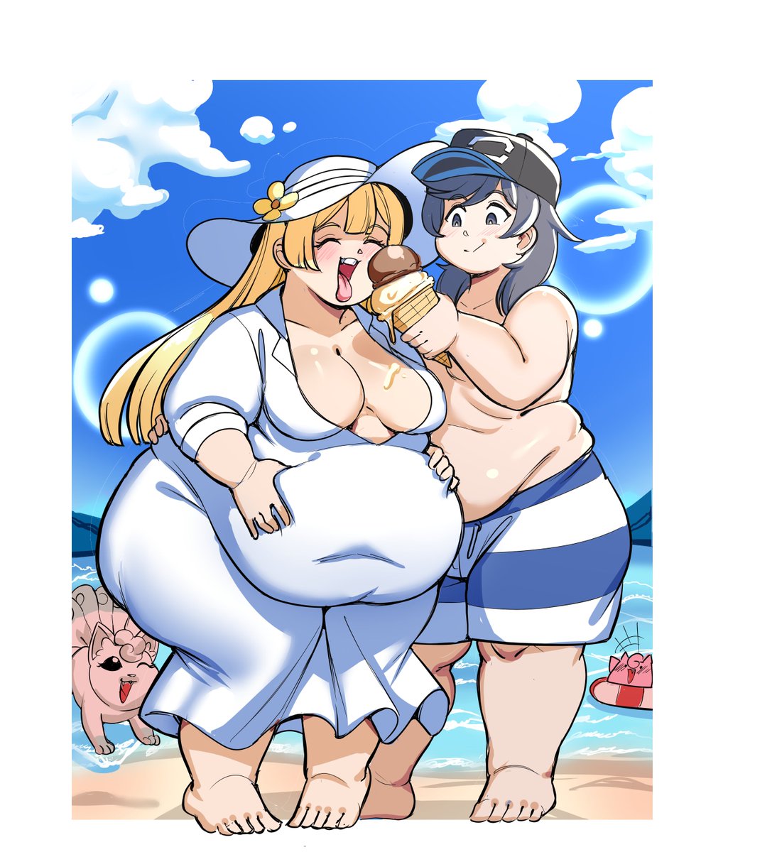Southger2's tweet photo. Gift for the summer Santa to @ManiacalFork  🍦💛 https://t.co/b4Vmm204UD