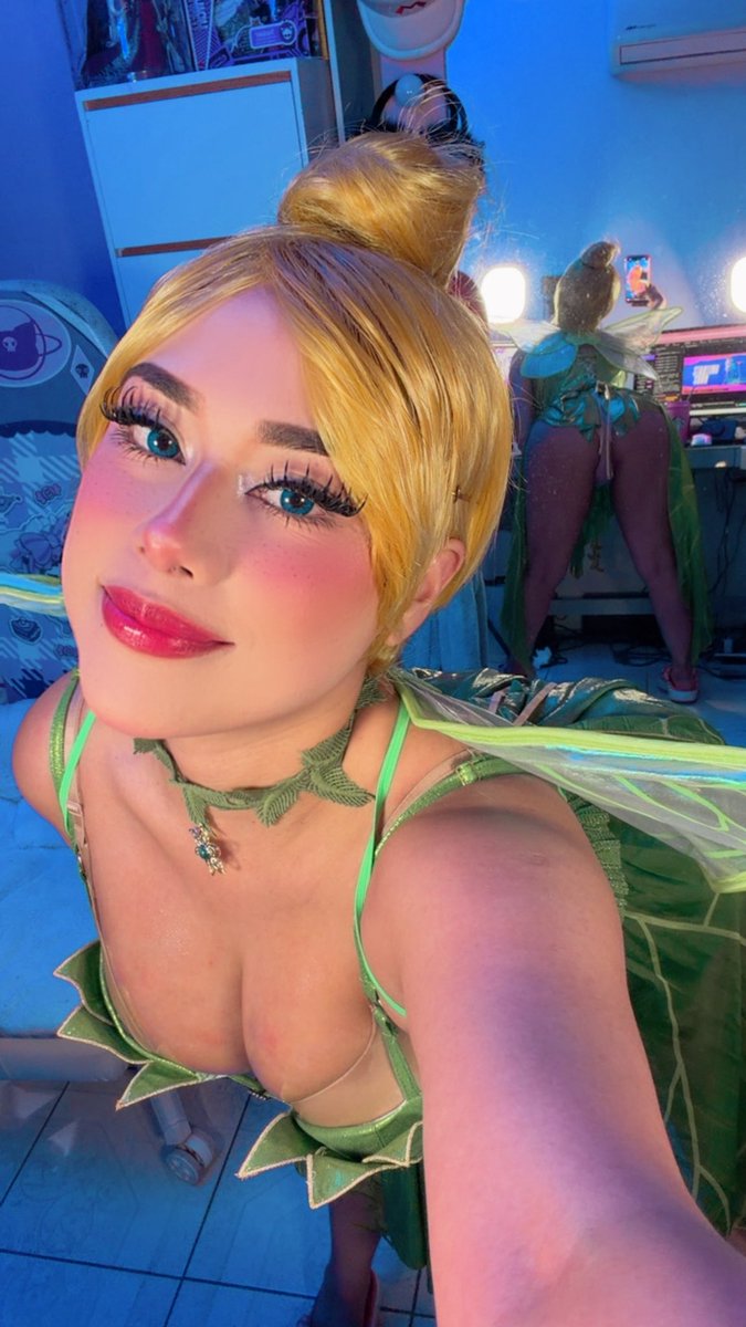 Maagsmx's tweet photo. Ya en estoy en directo 😘
En mi canal de Twitch: MagsMx ✨
Espero te vengas💕
Cosplay de campanita ✨ https://t.co/4CEdcxofat