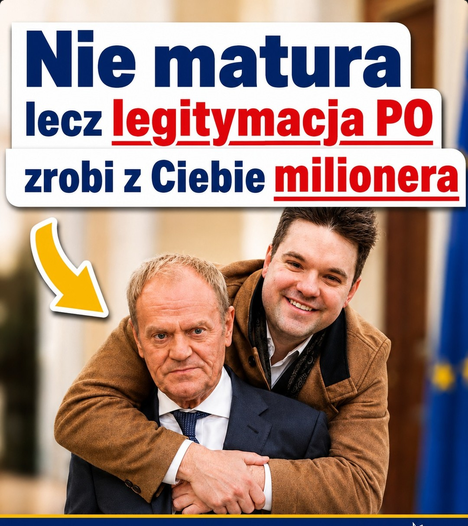 MichaD02721458's tweet photo. @RJedrysiak2001 @donaldtusk @Obywatelska_KO https://t.co/f7icOgioLt