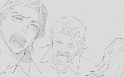 TwizzyVra's tweet photo. reminder that Shiba's character visual confirms sword bearer assassination arc will be part of season 1 👀 https://t.co/an1DbOkaab