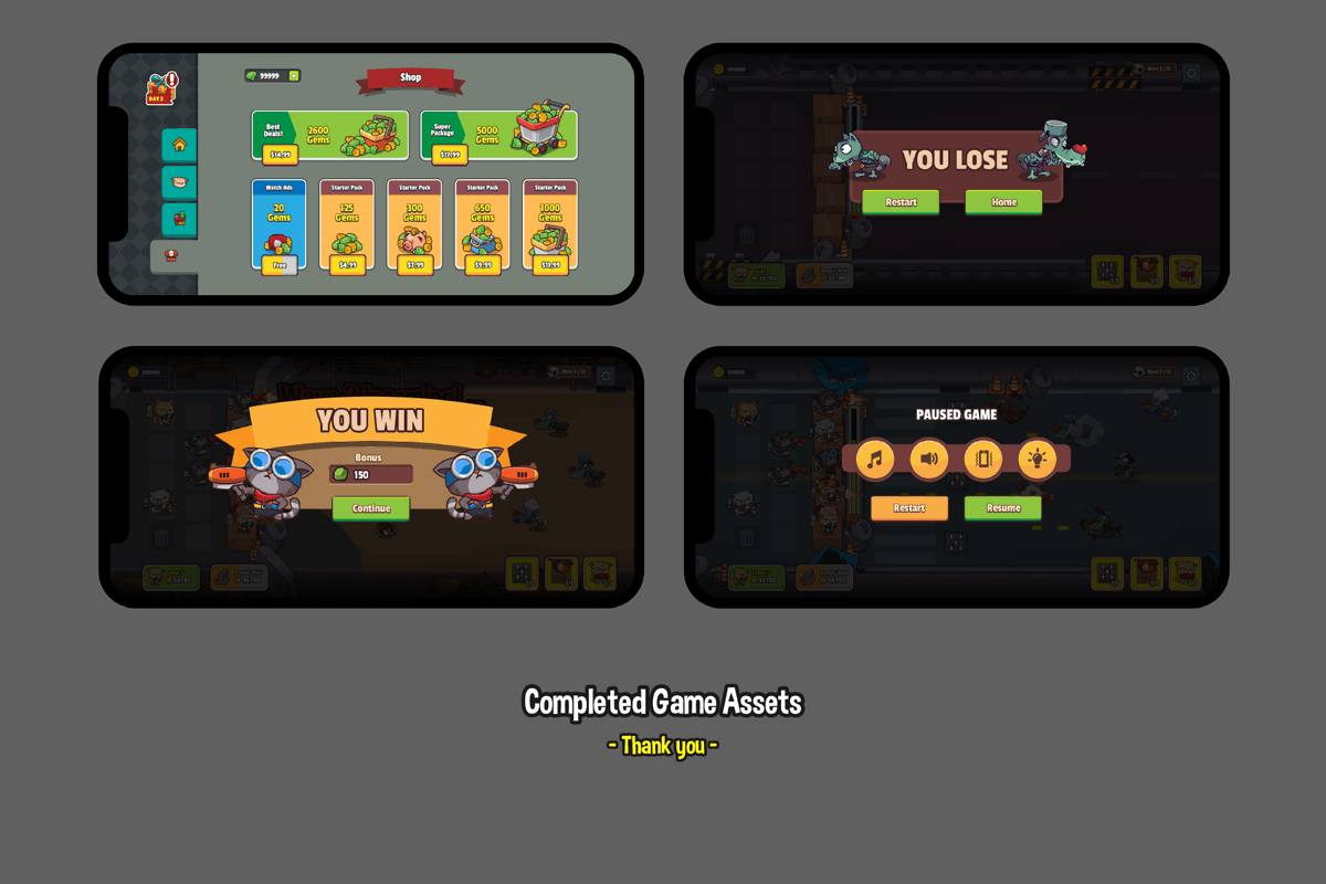 craftpix_net's tweet photo. Free Cartoon Cat Defense Game Asset Kit. Exclusive asset! #2dgameart #2dgamedev #2dgraphics #craftpix #gameasset #gameassets
⬇️ Free Download : https://t.co/LW6y70Y7bP https://t.co/9y0rJ2tlkP
