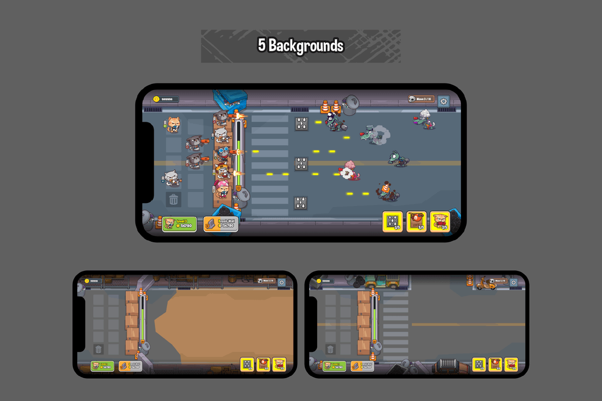 craftpix_net's tweet photo. Free Cartoon Cat Defense Game Asset Kit. Exclusive asset! #2dgameart #2dgamedev #2dgraphics #craftpix #gameasset #gameassets
⬇️ Free Download : https://t.co/LW6y70Y7bP https://t.co/9y0rJ2tlkP