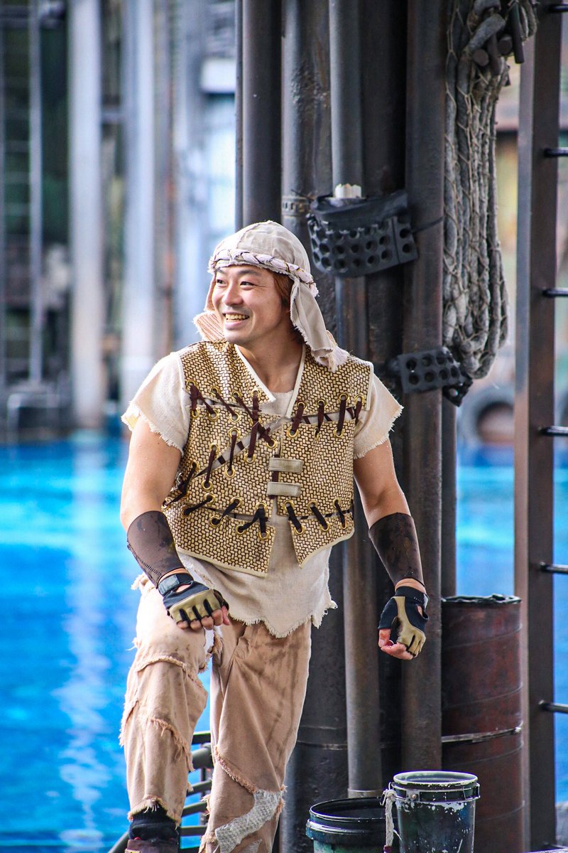 ili__j2's tweet photo. 2026/04/05
ニック‼️

#USJファン #USJ #ウォーターワールド #WTW #WATERWORLD https://t.co/UxfGGIThQQ