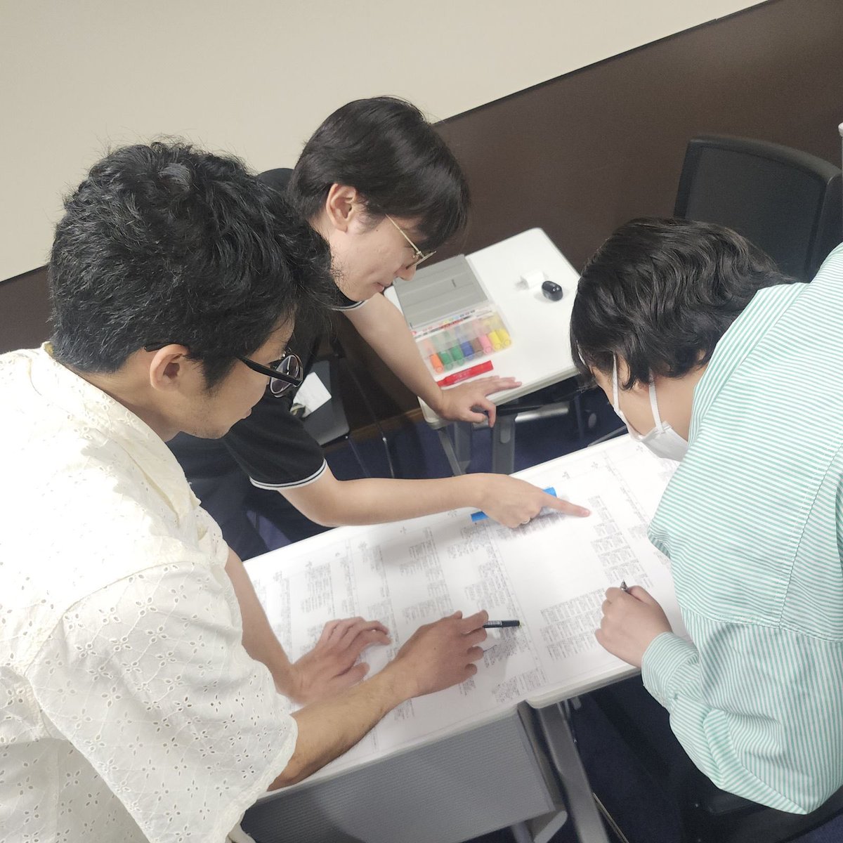 Tama_ProTeacher's tweet photo. 現職派遣教員によるワークショップ企画を行いました。目指す子どもの姿から教育課程の縦横の繋がりに触れる活動をしました！👏 https://t.co/7JcqGWlHza