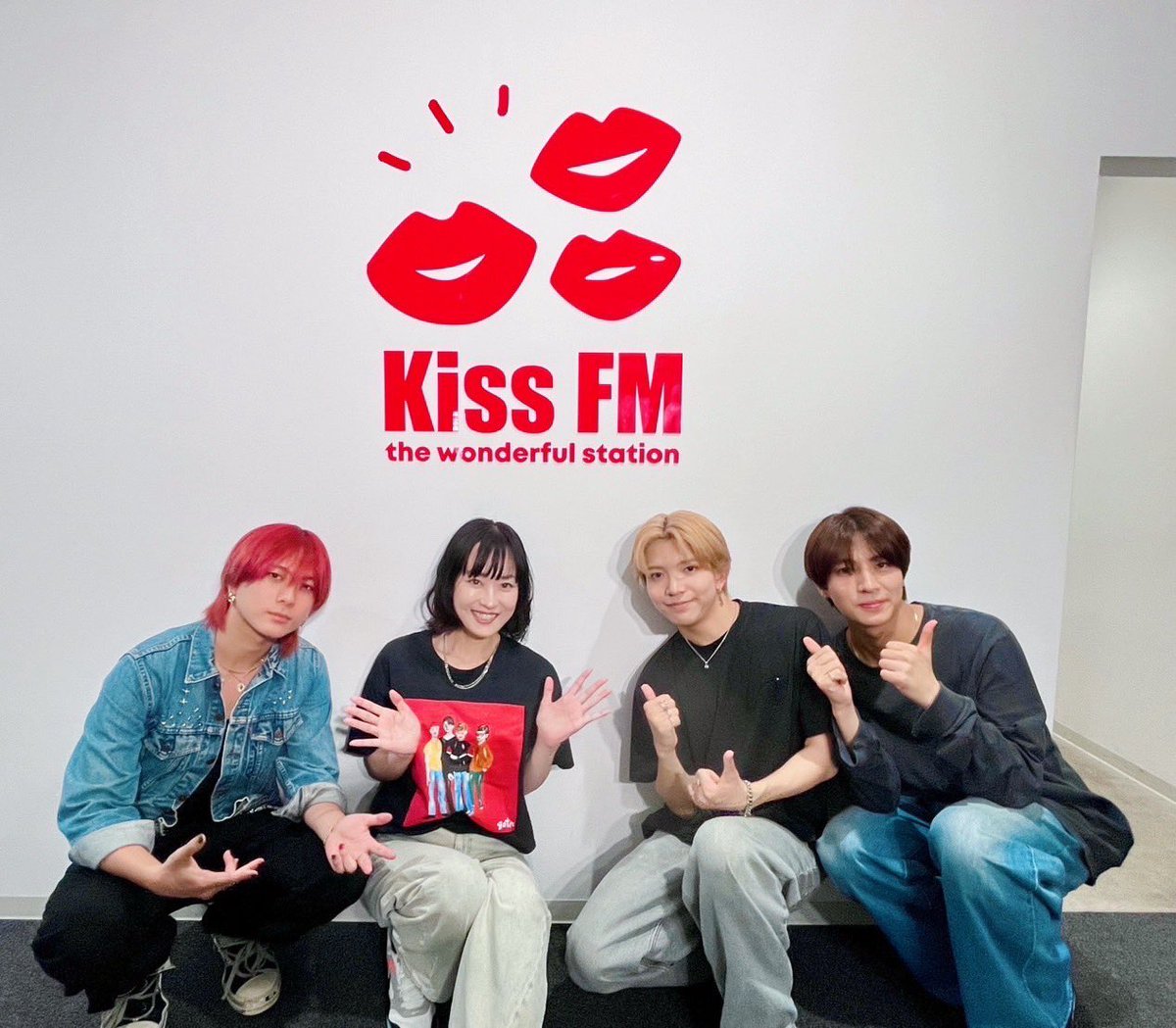 LIL_LEAGUE_'s tweet photo. Kiss FM KOBE「Joy Tune Radio」に
#中村竜大 #山田晃大 #岡尾真虎 が　
生出演しました✨

ありがとうございました🙏🧡

#ジョイチュン @JoyTuneRadio
#KissFMKOBE
#LILLEAGUE https://t.co/VVLglBrPQm