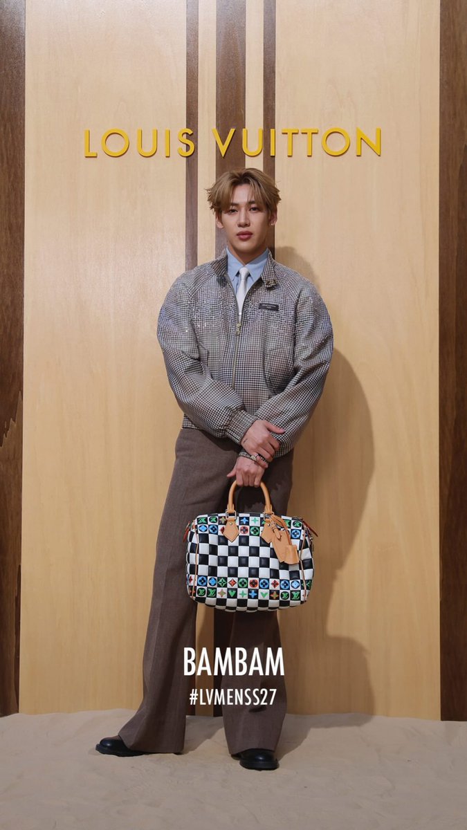 kwanjai25kwan's tweet photo. BamBam! Born to be a Louis Vuitton Ambassador!

#BamBamxLVMenSS27
#BamBam #LVMenSS27 #LouisVuitton
@BamBam1A @LouisVuitton https://t.co/CejjsEOafw