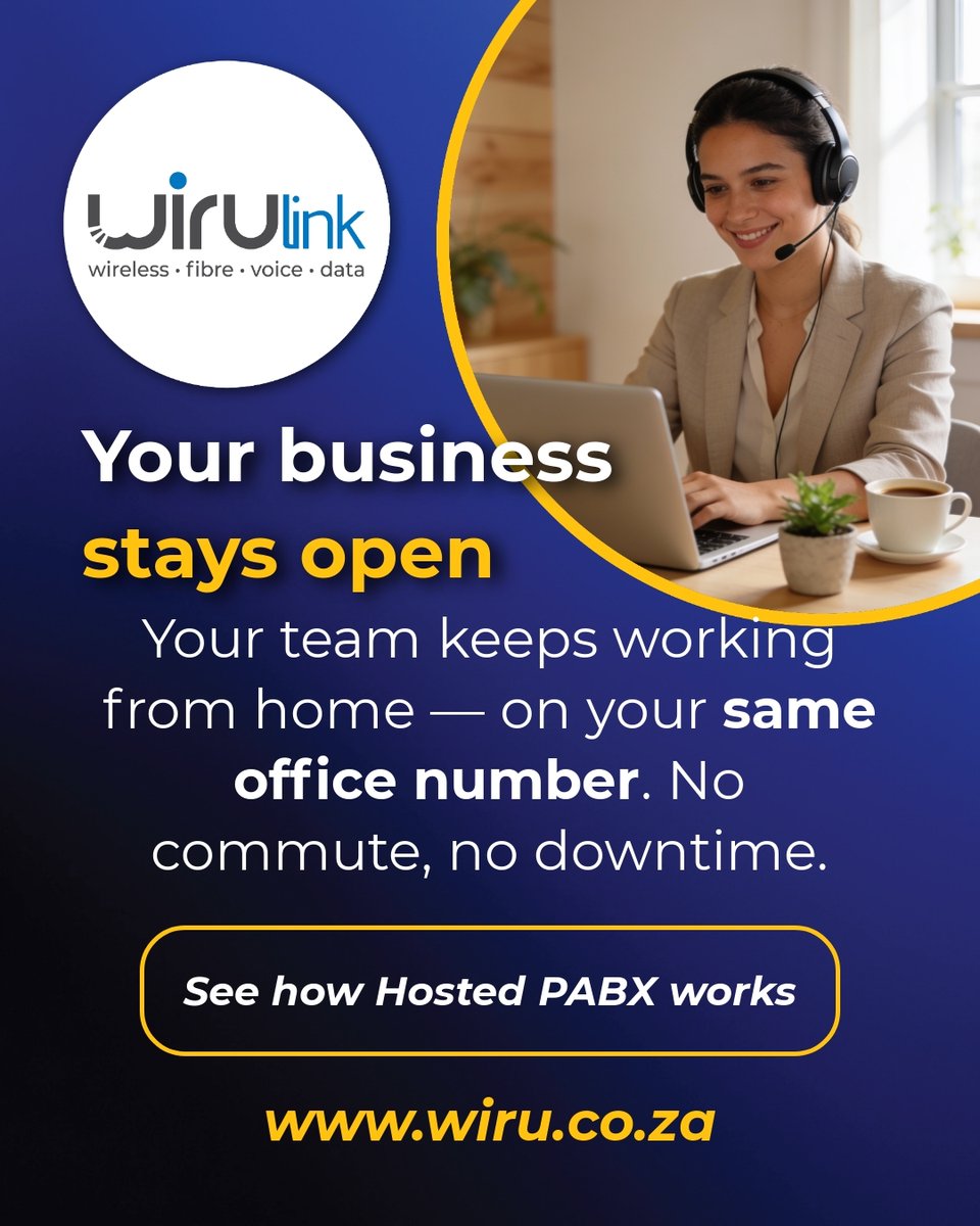 WIRUlink's tweet photo. Some weeks don't go to plan. Your business doesn't have to stop with them. WIRUlink Hosted PABX = your office number, answered from home. No commute needed to keep things running. https://t.co/4GffcNO1HO #BusinessContinuity #RemoteWork https://t.co/YbEVacoVbh