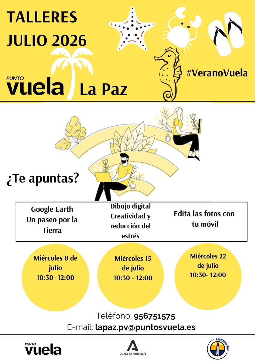 PuntoVuelaLaPaz's tweet photo. Preparando nuestro #veranovuela #puntosvuela https://t.co/07YIHqwLEq