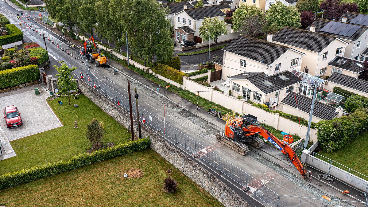 CoffeyGroup's tweet photo. Progress continues on the Celbridge Wastewater Network Upgrade, where Coffey is delivering over 2km of new sewer infrastructure to increase network capacity and support future growth in Co. Kildare. #Coffey #UisceÉireann #Waterinfrastructure https://t.co/hVdAeBx7u6