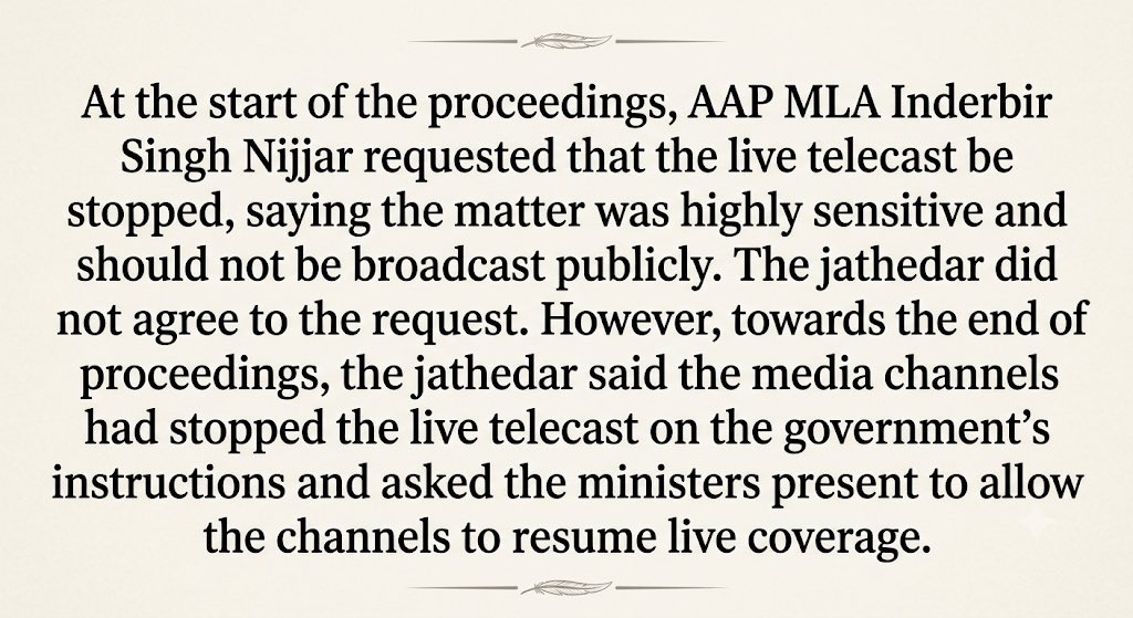 kamalsinghbrar's tweet photo. Who asked to stop live coverage? https://t.co/U5Gf6ihQWz