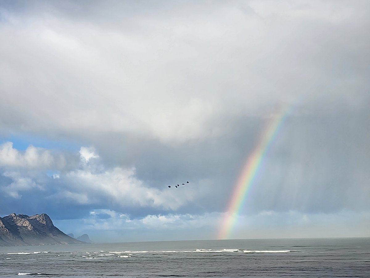 darshancrs's tweet photo. Beautiful 🌈  Rainbow 
Pictures dont do justice to the real beauty https://t.co/0jUMQqQgkL