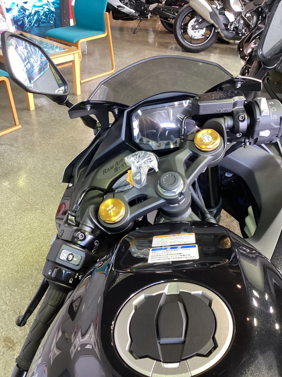 カワサキのNINJA ZX-25R SE 展示中❣️ 2026年モデルから、専用アプリ