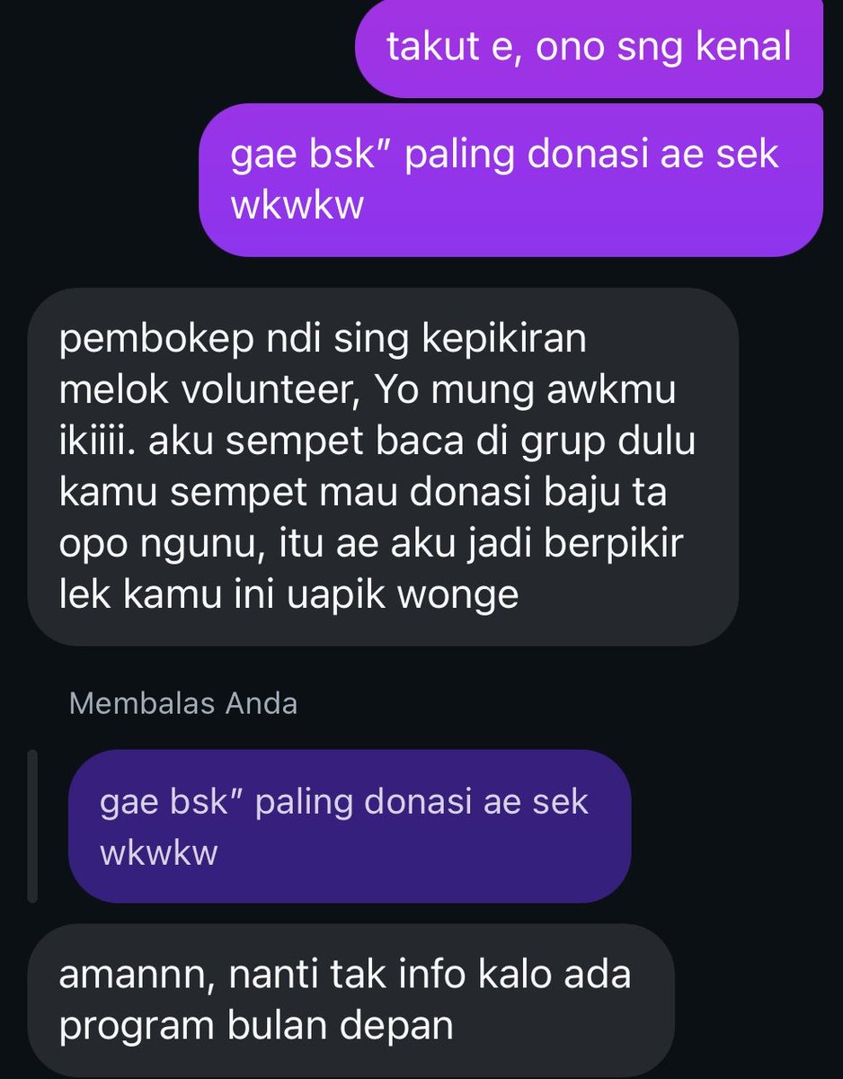 AdlNicky's tweet photo. wkwkwk gmn yaa, aku pgn ikut volunteer, tapi aku takut bikin nama volunteer jelek klo ada yang kenal aku hahaha (uang dari penjualan konten sering aku donasiin juga buat acara kaya gini huhuhu) MAKASI YG UDA BELI MUAHHH https://t.co/eEqWsjatWQ