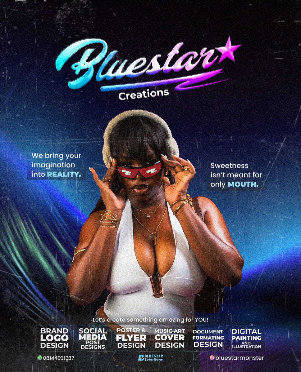 bluestarmonstar's tweet photo. We bring your imagination into reality, let's create something amazing for you... 💙 ⭐ https://t.co/u6nN8hCuxz