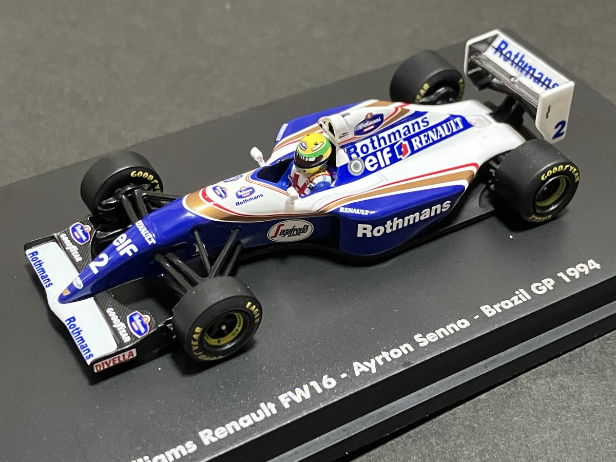 Rothmans Williams FW16 Renault R1 Brazil GP R2 Pacific GP R3 San