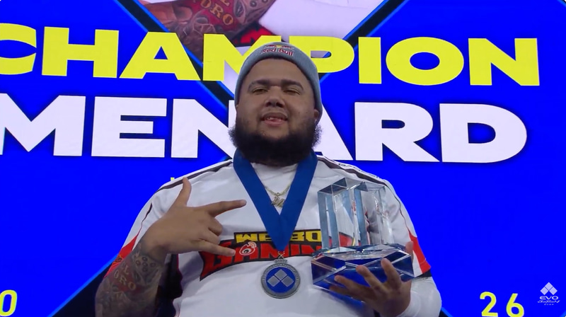 livedoornews's tweet photo. 【EVO 2026】「ストリートファイター6」部門、優勝はMenaRD選手！日本の重松選手が準優勝でカプコンカップ出場権を獲得
https://t.co/5WXBvZNsPO

格闘ゲームの祭典「EVO」のSF6部門にて、MenaRD選手が優勝した。EVO本家2連覇となり、EVO JAPANなどの戦績も数えるとEVOの名がつく大会で4冠達成となる。 https://t.co/NXQXLhGdrG
