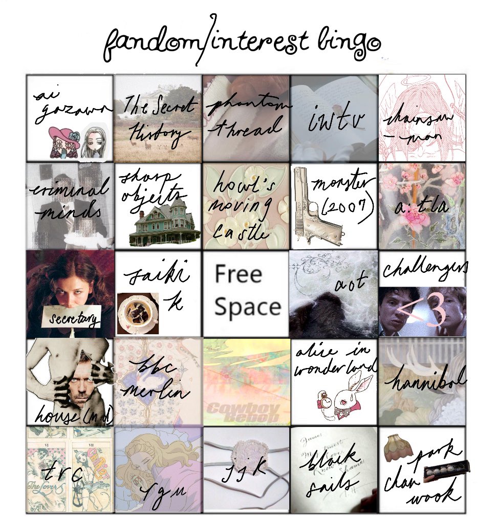 lavendevera's tweet photo. lavendevera bingo https://t.co/ecPWsDUdgF