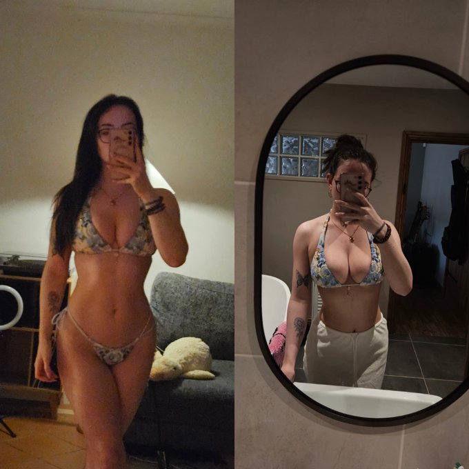 Miya 💕 - 2 weeks ago vs today https://t.co/MOvrh0JSH4