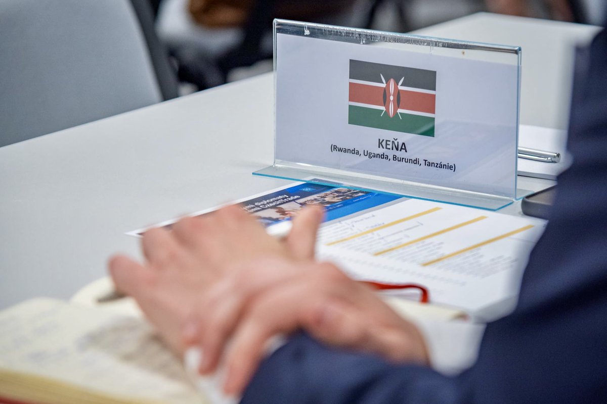 CZAmb_Nairobi's tweet photo. Growing interest of #Czech 🇨🇿 companies in doing business in Kenya 🇰🇪 &amp; East Africa! Busy agenda for my colleague David Řehulka at the recent Economic Diplomacy Conference in Prague: 2️⃣6️⃣ consultations in 1️⃣ day &amp; many more on the sidelines!
#PoradaDEK26
@ed_mzvcr 
🇨🇿🇰🇪🇹🇿🇷🇼🇺🇬🇧🇮 https://t.co/11CnYo2NP7