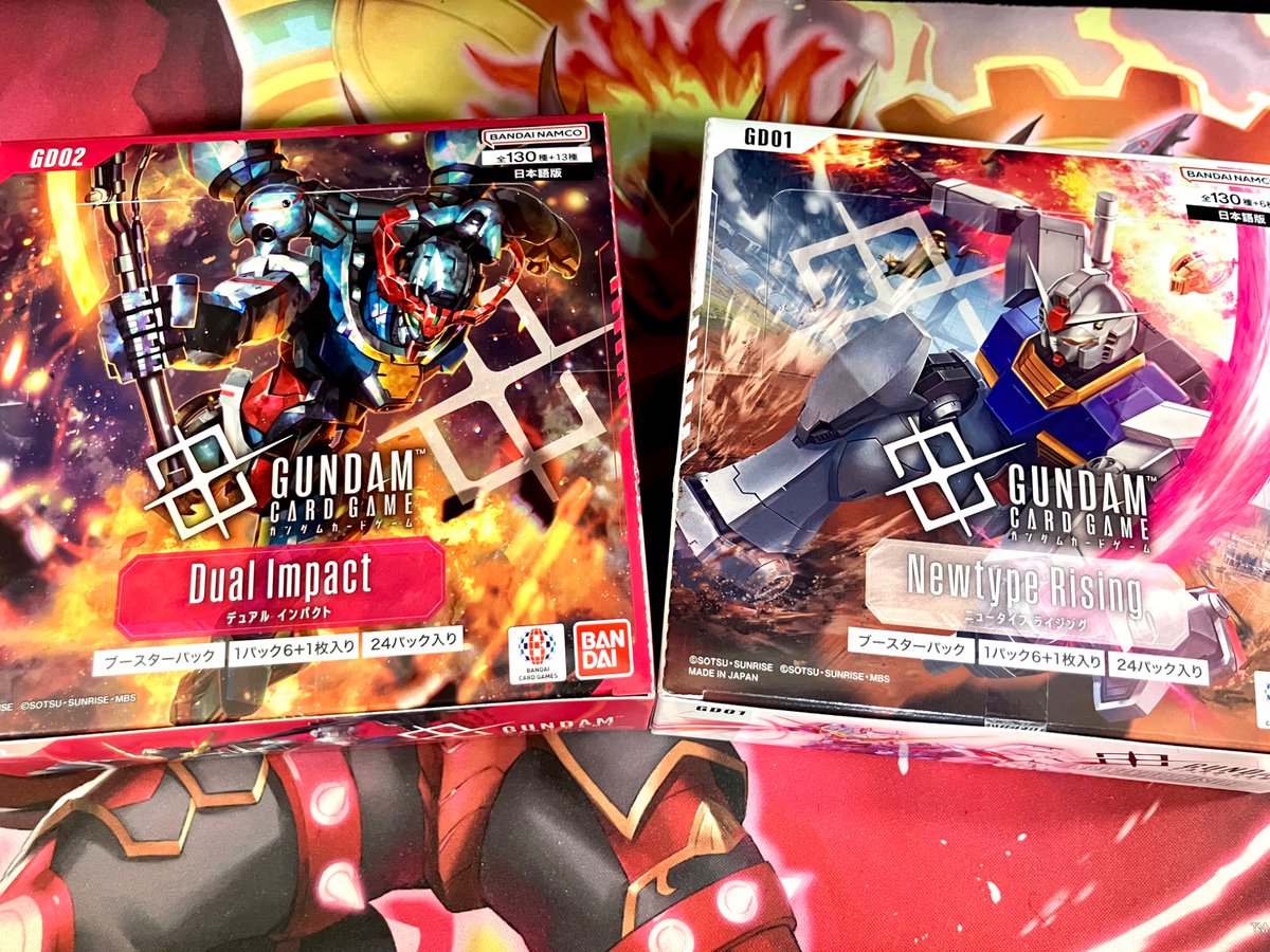 🚚💨トレカ新品入荷情報🚚💨 #ガンダムカードゲーム ・Newtype Rising