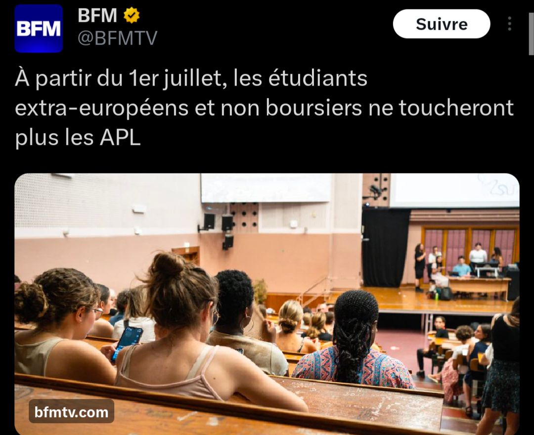 regelegorila's tweet photo. La droite est choquée que quelques étudiants étrangers bénéficient d'aides bien méritées mais c'est toujours silence radio sur les ultra riches qui fraudent et coûtent des centaines de milliards aux contribuables.

Commencez par les gens en haut, c'est eux qui nous mettent dans la merde sur tous le sujets.