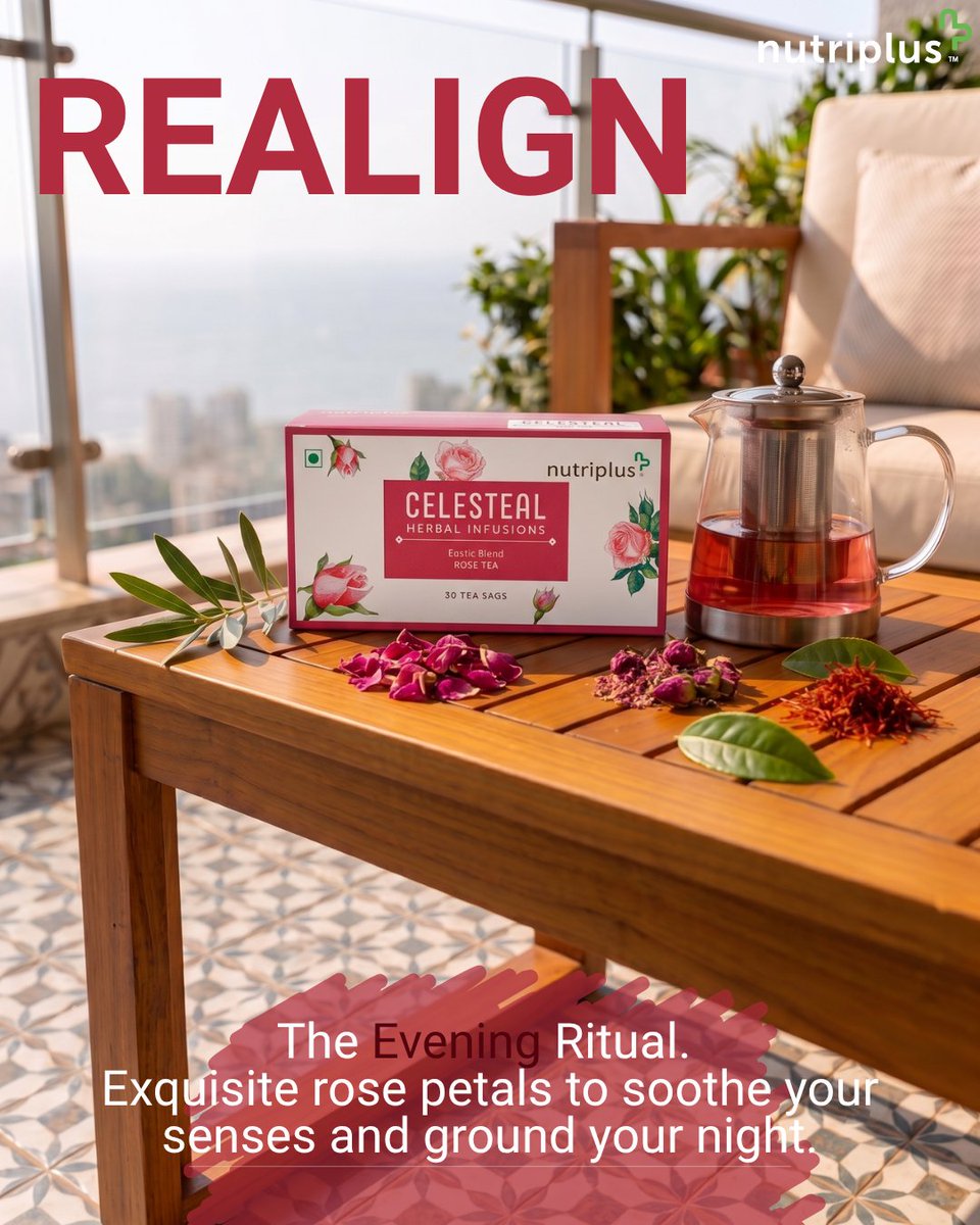 QNET_India's tweet photo. The Art of the Pause. 🧵
True luxury isn't about doing more—it's about resetting your baseline. Meet the #Nutriplus Celesteal Tea collection: pure botanicals and refined sensory transitions crafted for your daily rhythm.
Swipe through or read on to find your blend. 👇
#Wellness #PremiumTea #QNETIndia
