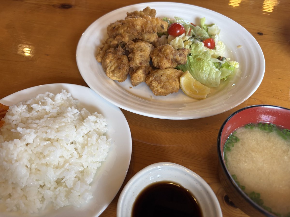 Elise771ex's tweet photo. 病院帰りのとり天とメロンソーダ🍈 https://t.co/lnbpfxhhRh