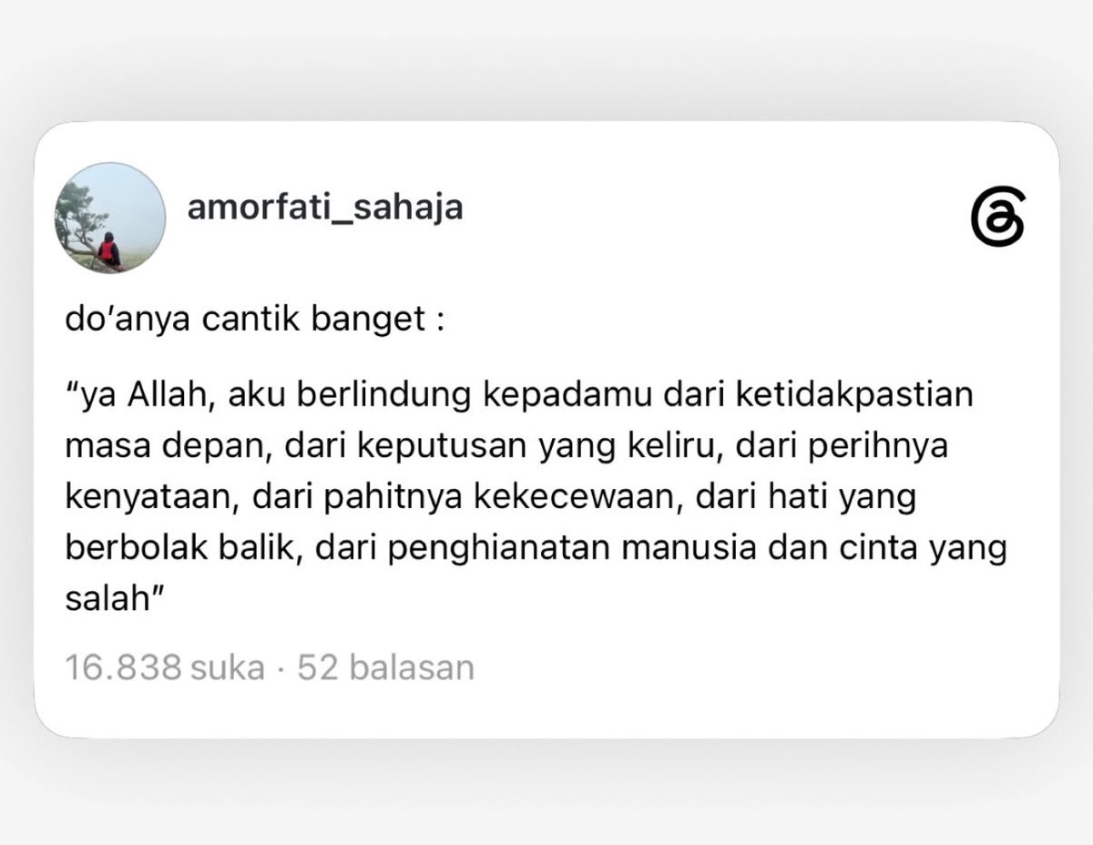 unfiqt's tweet photo. deep banget nih doa 🥹🫶🏻🫶🏻 https://t.co/qCyc25n4no