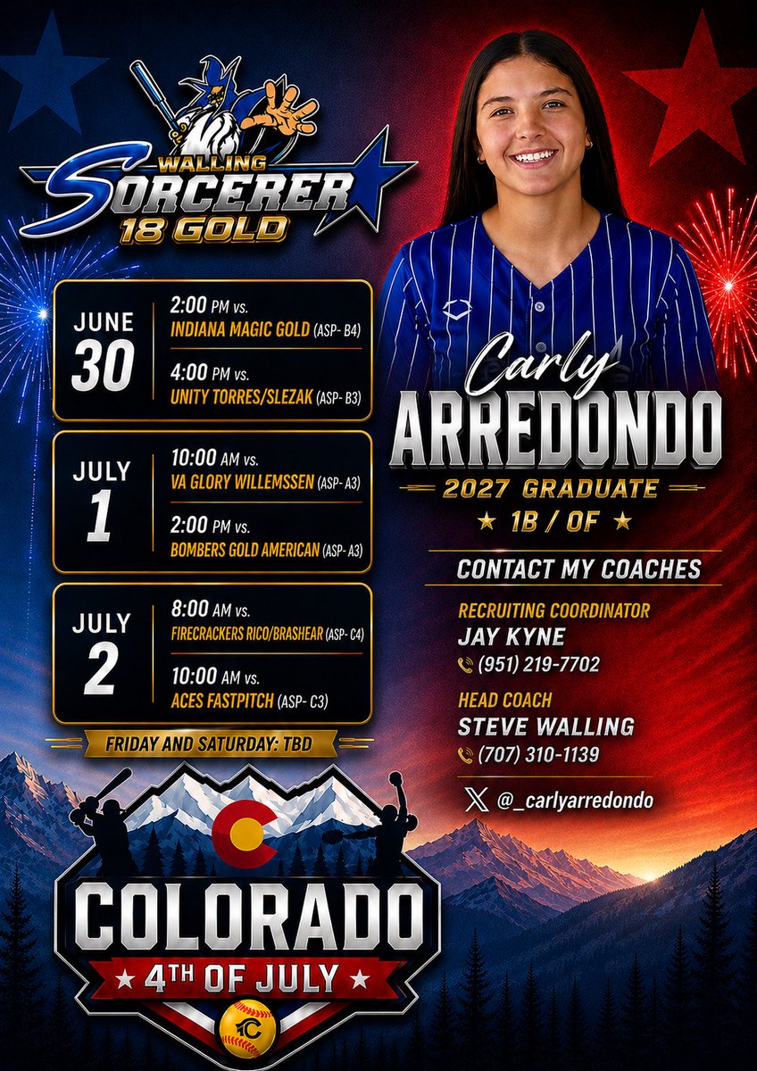 _carlyarredondo's tweet photo. Come watch my team play in Colorado! @CoachAJ10 @CoachAaronMoore @KinseyThorpe @Coach_Jo_Evans @AjaScheuber @CrystalRosenth1 @EBCoachA @rhaney_harris @GCarbonatto @sammduran28 @Erin_Thorpe @Jodie19Cox @CoachMattaUCR @Marinooo08 @fearny37 @rhaney_harris @montanez_22 @Marinooo08 https://t.co/Gx1vgAMFTz