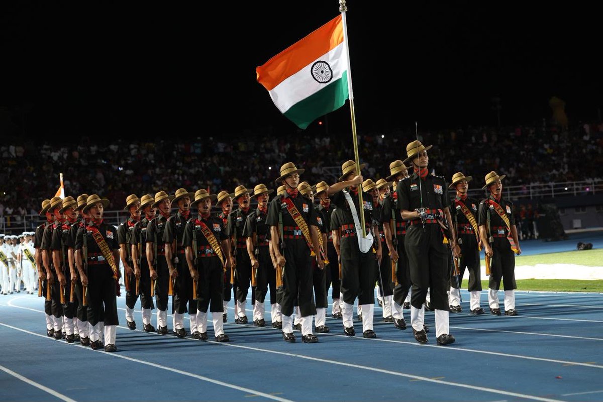 BJP4India's tweet photo. PM Modi attended the National Day celebrations marking the 50th anniversary of Seychelles’ Independence as the Guest of Honour, becoming the first Indian Prime Minister to receive this distinction.

The occasion reflected the deep and enduring partnership between India and Seychelles. An Indian Army and Navy marching contingent, along with an Indian Naval band, participated in the celebrations, while INS Tarkash and INS Ikshak docked at Port Victoria as a special gesture of friendship.

PM Modi conveyed India’s heartfelt congratulations and best wishes to the people of Seychelles on this historic milestone.

Glimpses. 🔽
