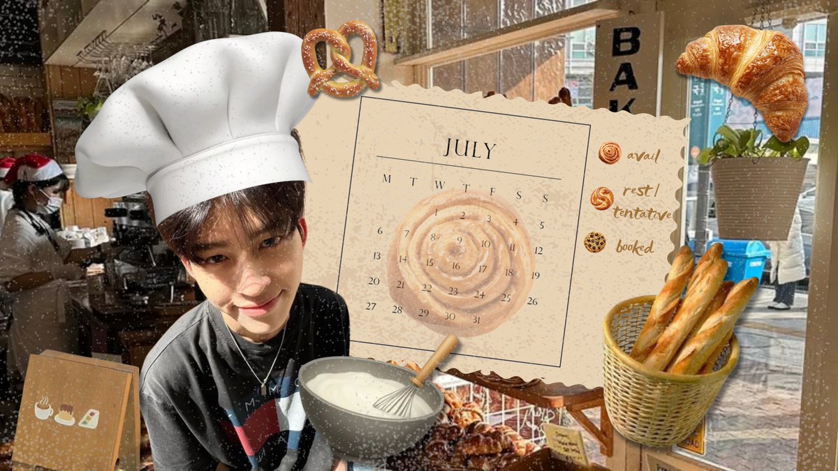 rekajenaka's tweet photo. @softnesz @yu___uya @BloomedBy baker evan — tengil dan funny, siap mewarnai hari kamu dengan leluconnya!

avail tanggal 1 — 31 Juli.
https://t.co/XffWk4D8wp https://t.co/h4Ppdmj8Uu