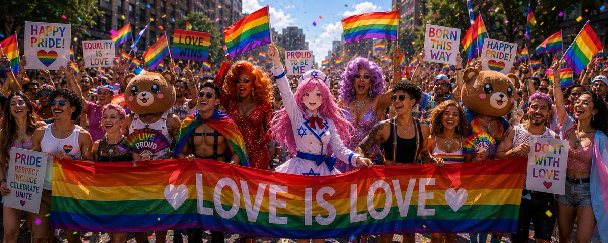 Isrelchan's tweet photo. @LTFrankDrebin3 @ve1vet199 ✡️❤️🏳️‍🌈💙🏳️‍⚧️🏳️‍🌈💜Naa~ don't draw it. Our job is to notice things, not to become some sappy little artist.  😈✨.🇮🇱 https://t.co/lqCB80PC5A