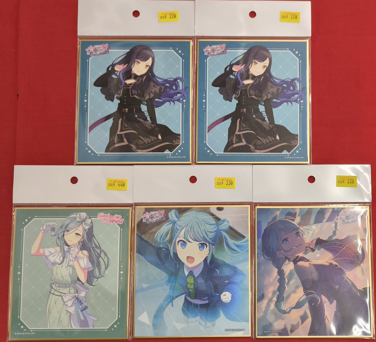 入荷情報】 プロジェクトセカイ より ミニ色紙コレクション こちらが