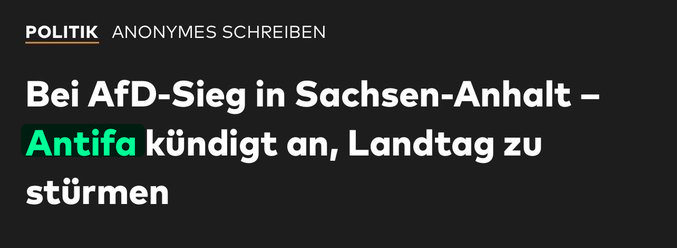 JahnTeam's tweet photo. 💥EIN AfD INNENMINISTER WÄRE EIN SICHERHEITSRISIKO?💥

Innenminister #Maier ruft im MDR im Vorfeld die ANTIFA zu Protesten gegen die #AfD auf und will uns erzählen ein AfD Innenminister wäre ein Sicherheitsrisiko?

Selten so gelacht!
🦅#TEAMHEIMAT🇩🇪 https://t.co/AsNhm3Ytjb