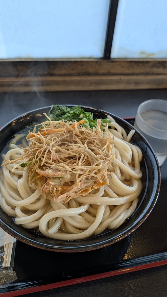 seizoumax2's tweet photo. お昼前に醤和堂に行ったら麺の茹で機が故障してて、修理の業者待ちとの事だったので時間もなく久しぶりに大介うどんに行きました

腹いっぱいにはなりました
腹いっぱいには⋯ https://t.co/jA7eXeVz44