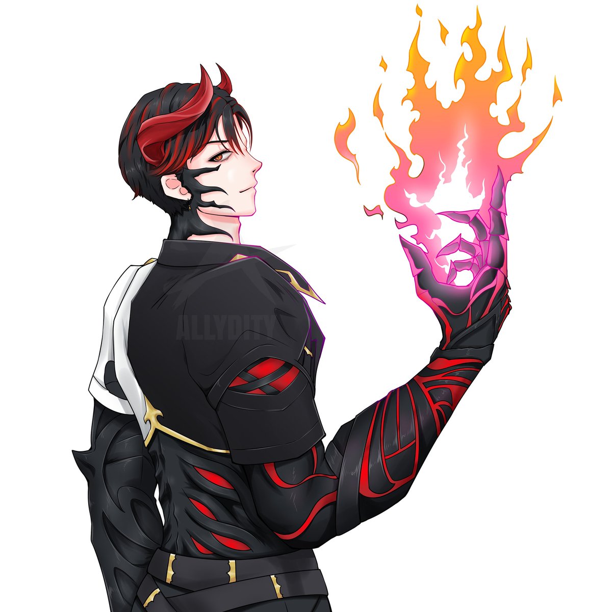 Allydity12's tweet photo. Commission done 

#opencommission #Commissionopen #dnd #dndartist #dndcharacters #artcommission https://t.co/dyfIgA5Ii3