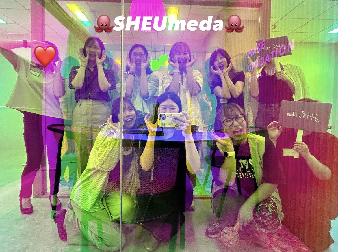 monka_desu's tweet photo. 本日の #SHEUmeda 拠点開放🐙🩵

ご参加いただいたシーメイトさんたちと📸
ありがとうございました🫂♡

みなさん交流を楽しんだり
作業をもくもくとされていて
良いお時間になっていました〜✨
私とも話してくれてありがとうね😘

また来てね〜！！

#シーライクス https://t.co/TsJQP1yfH3
