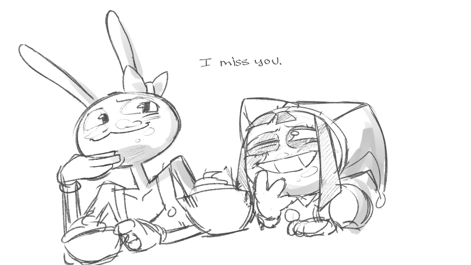 gem_septem's tweet photo. limerence and fantasizing of what "could have been" #funnybunny #tadc https://t.co/fQuNEkExEw