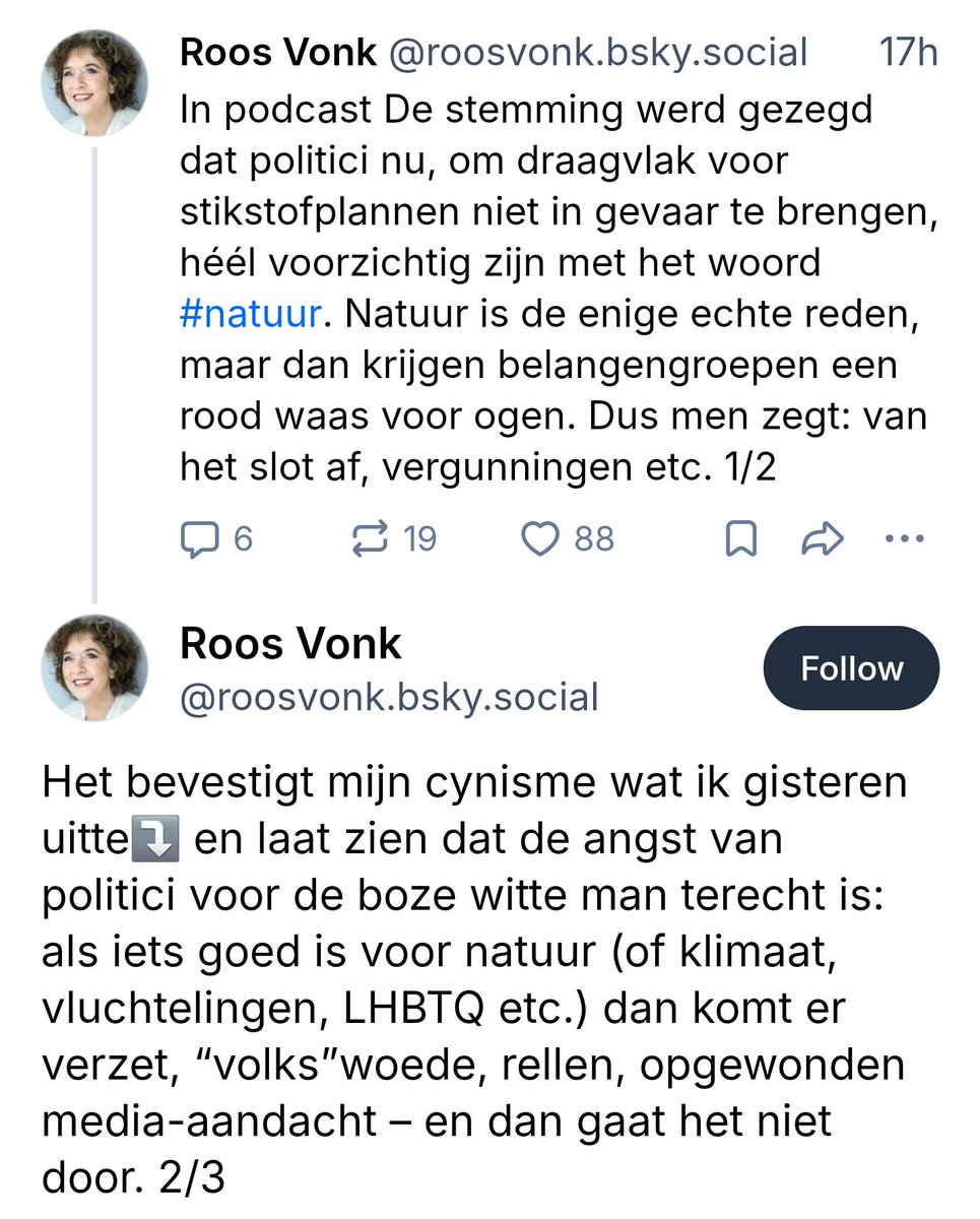 Sandervandam2's tweet photo. Hoe krijg je het in godsnaam voor elkaar om huidskleur te betrekken op de stikstofdiscussie?

Wat een gestoord wijf joh. https://t.co/tM74icRffB
