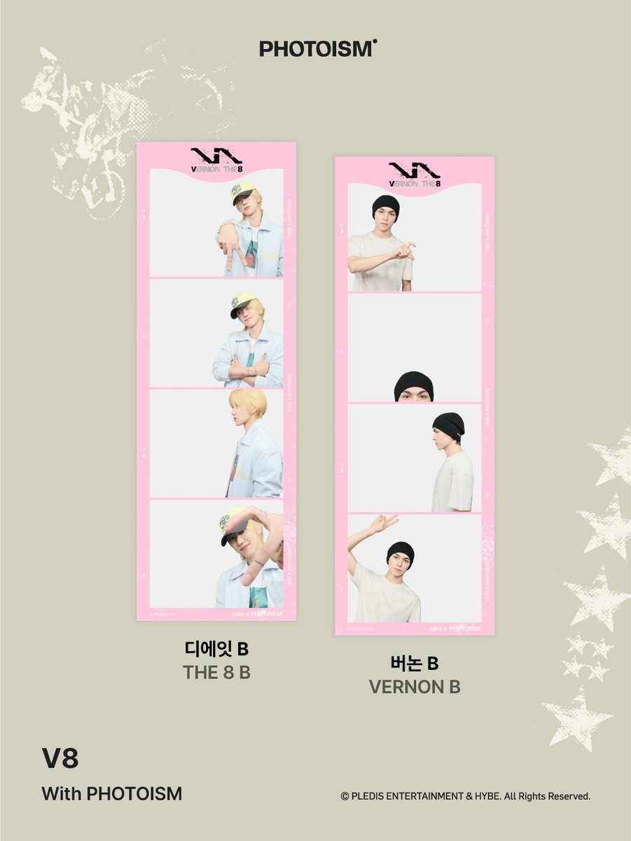 PHOTOISM with VERNON X THE 8 ARTIST FRAME OPEN ! 「VERNON X THE 8