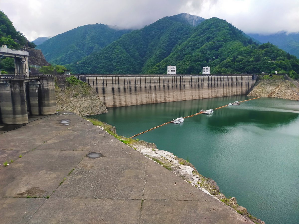takekht0710's tweet photo. 奥多摩湖
台風の後だけど貯水量はあまり増えていない様子
小河内ダムは初代仮面ライダーの聖地 https://t.co/0gxQPkBNAm