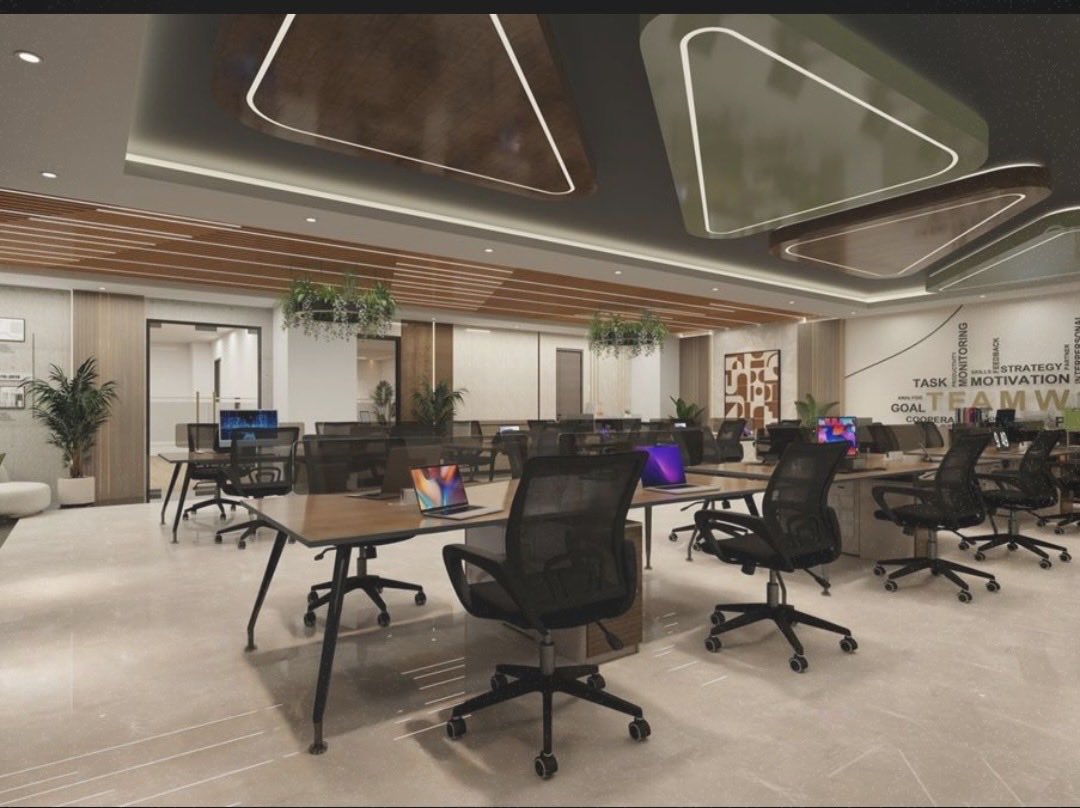 Updatestrichy2's tweet photo. 🚨First Look of 5.58 Lakh Sqft TIDEL Park Trichy Interiors 🥳 Posted by Project Architect More Pics &amp; Link👇 #Trichy #TIDEL #Officespace #IT #ITES #GCC #BFSI #Engineering #Design #Startups https://t.co/mur41aptfY