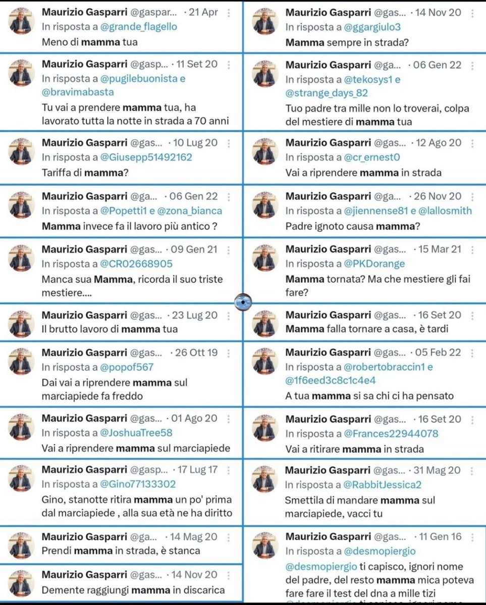 GalleniW205035's tweet photo. #Meloni ieri scrive che i commenti sulla #Roccella sono frutto di un clima avvelenato che alcuni alimentano da troppo tempo leggittimando l'odio...
Ma su ciò che scrive #Gasparri perché non dici mai niente?
Sul ragazzo omosessuale di #Camaiore perché non hai detto una parola? https://t.co/B8YjPRFETa