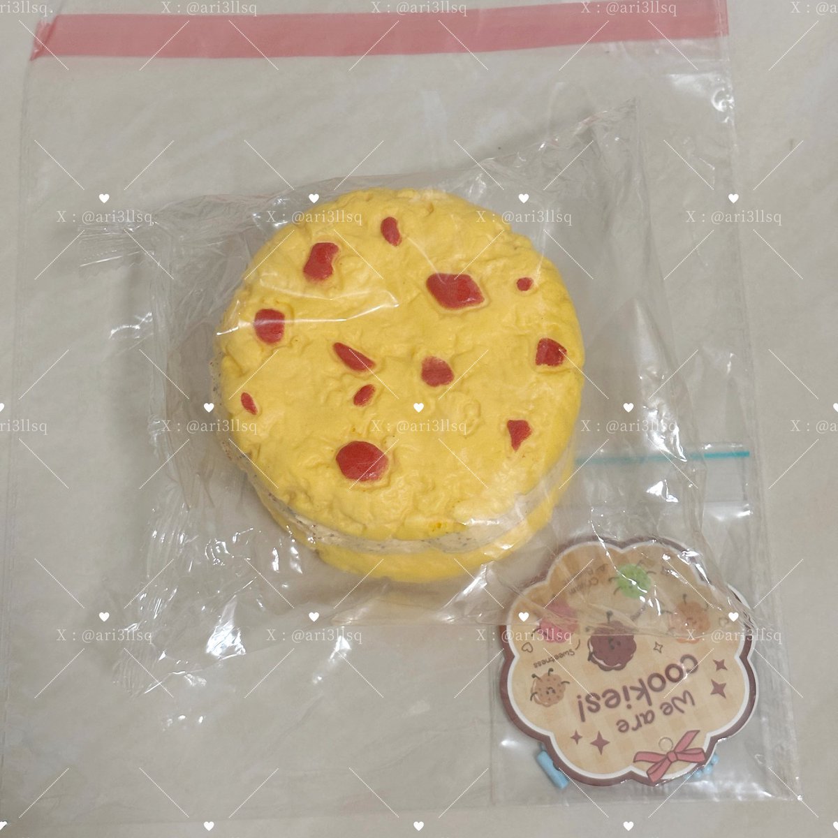 ari3llsq's tweet photo. สกุชชี่ คุกกี้ เหลือง we are cookies มือ1

400฿ มีชิ้นเดียวนะคะ

สนใจ dm นะคะ
#สกุชชี่ #ตลาดนัดสกุชชี่ #ปล่อยสกุชชี่ #ส่งต่อสกุชชี่ https://t.co/VoK4QkXY8Z
