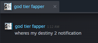 justaddwatter's tweet photo. i open a non destiny game for the FIRST TIME IN A MONTH AND GET THIS https://t.co/TZpz3uHa0i