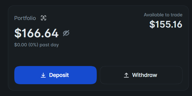 Krish_naydv's tweet photo. gm days 12 &amp; 13 of $300 → $1k challenge didn't trade much, took the weekend off

balance: $286.5 ($166.5 poly / $120 amplifi) total pnl -$13.5

knockouts are easier to predict you pick the team to advance, which removes the draw element entirely

3 solid matches today let's go https://t.co/KB0uNVZiYH