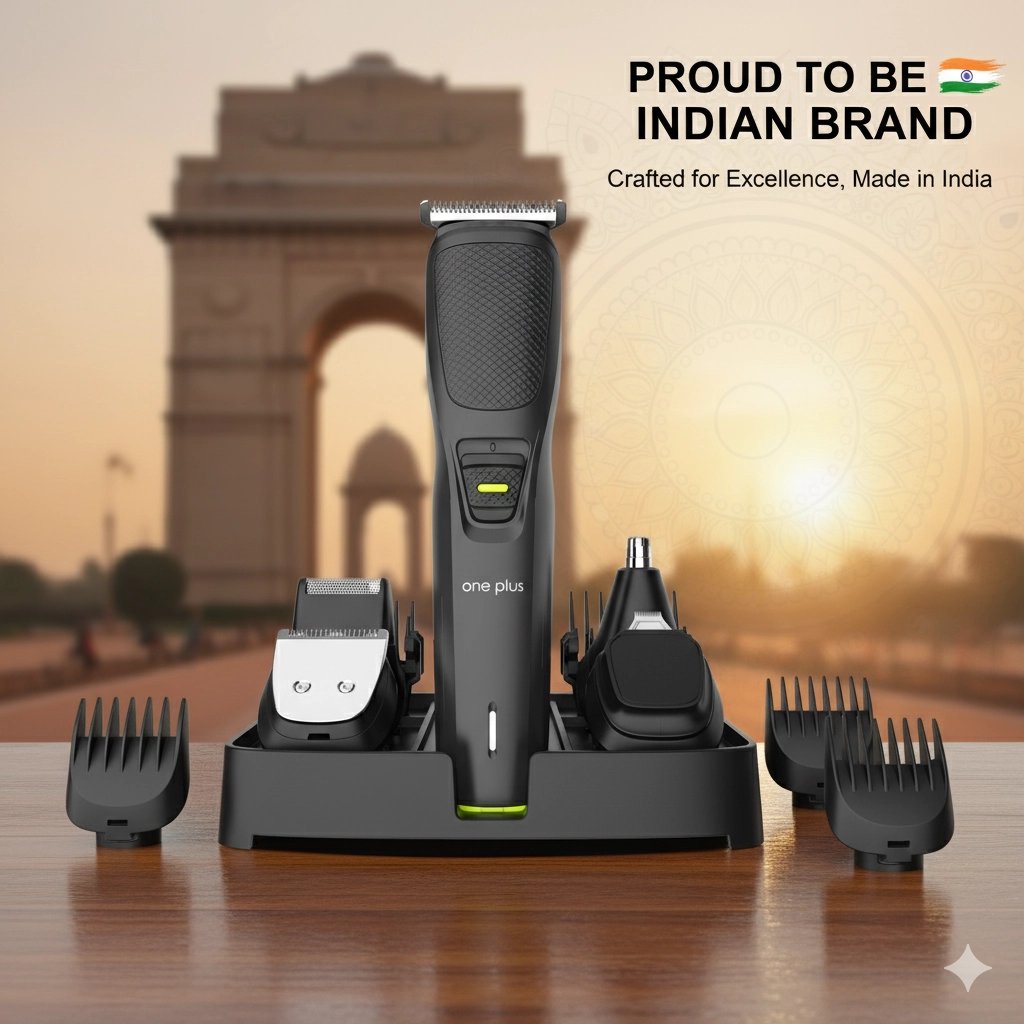 NalinisKitchen's tweet photo. OnePlus doesn't make trimmers, so this man, Nitesh Chandwani, took advantage of it and started his own trimmer brand by adding a space in the name: "one plus."

- He legally got the trademark.
- Imported products from China and sold them as a proud Indian brand.
- Became a bestseller on Flipkart.
- Selling 90,000 units every month.
- Built a ₹45 crore business in 2 years.

A case is going on in the Delhi High Court regarding the name dispute.

Overall, this is a cheap Chinese product.