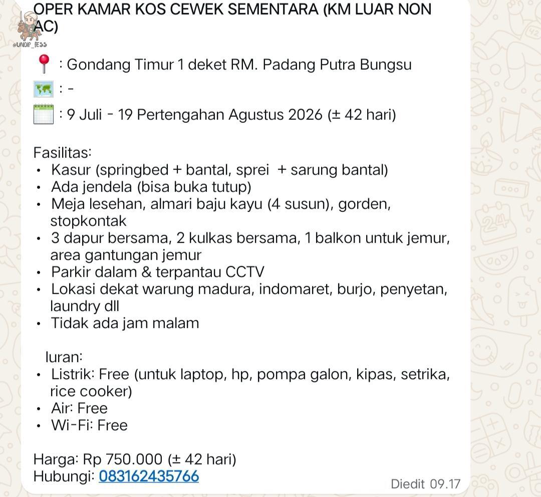 UNDIP MENFESS tweet media